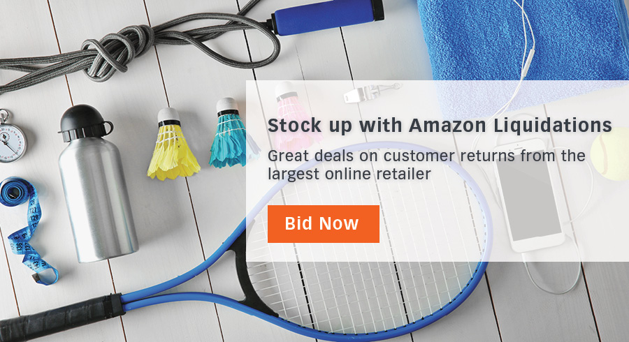 Browse auctions of liquidated inventory from Amazon Liquidations across all Liquidation.com categories of Consumer Electronics, Sporting Goods, Cell Phone Accessories, Home Decor and more!