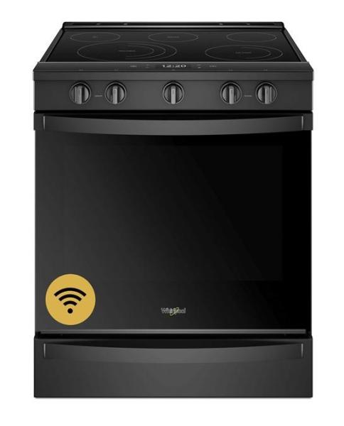 Salvage Appliances - Whirlpool (Maytag) YWEE750H0HW 30" Slide-In Electric Smart Range - MSRP $1,645