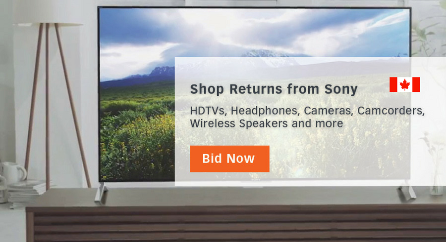 Shop Consumer Electronics from Sony available in our Brampton Ontario, Canada!