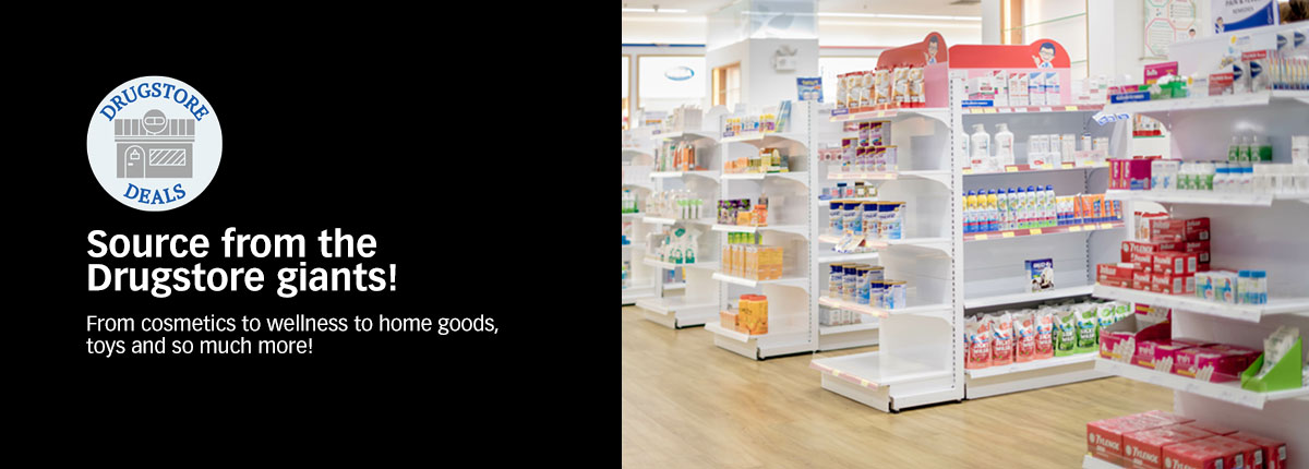 Source from the Drugstore giants!
