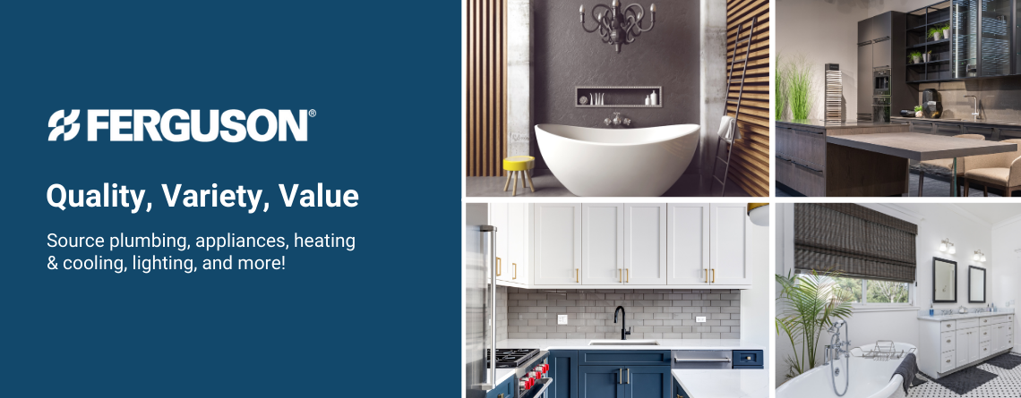 Quality plumbing supplies, HVAC products, and building supplies by Ferguson at Liquidation.com