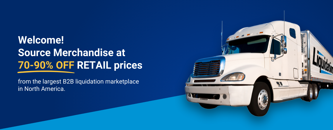 Register for Free with Liquidation.com and unlock access to thousands of auctions of merchandise at 70-90% off retail price