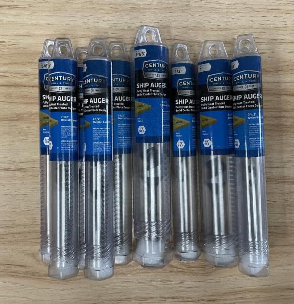 Assorted Century Auger Bits - 50 Pcs