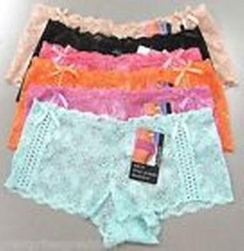 180 pairs of Ladies Lingerie Lace Plain Boyshorts Panties