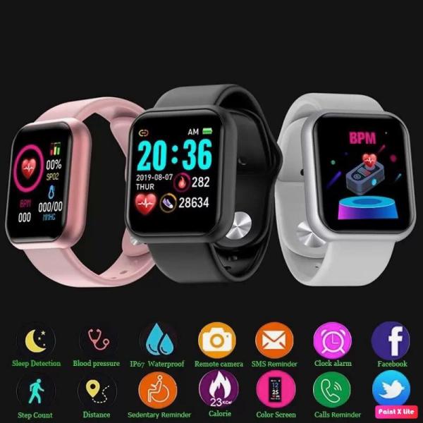 New 22set -Smart Bracelet Wristbands Blood Pressure Heart Rate Monitor