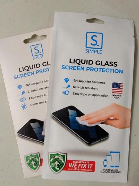 100 Simple Liquid Glass Screen Protectors $49.99