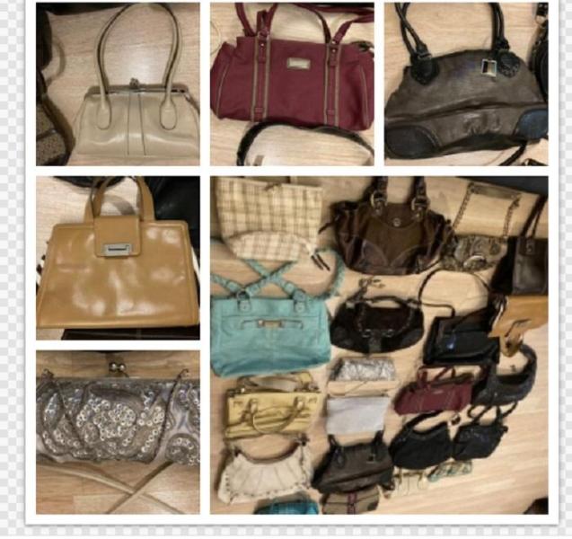 Excellent Lot Women Assorted Handbags/Purses & Shoes
