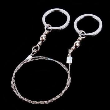 55 pc Stainless Steel Pocket Wire Saw, Outdoor Camping Survival