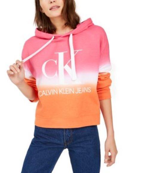 Calvin Klein Tie-Dye Sweatshirts Juniors
