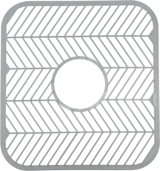 48 Kitchen Details Grid, Protects Dishware Plastic Sink Mat, 12"x 11"