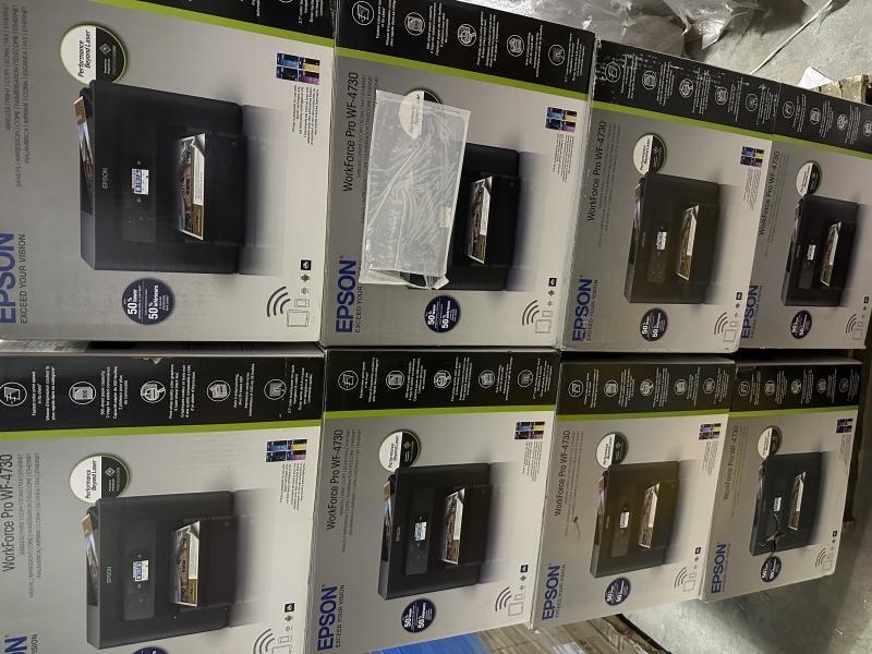 24 PCS Epson workforce WF-4730/4734 Printer-MSRP $7,200