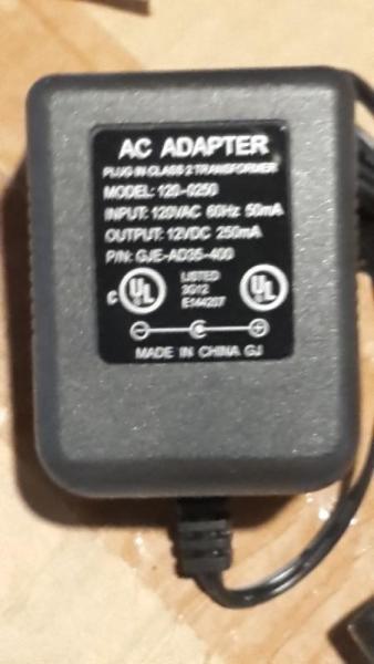 AC Adapters, New in Box, Qty 100