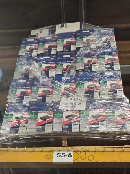 Mixed Lot of Compatible Toners and Drums-110 Units