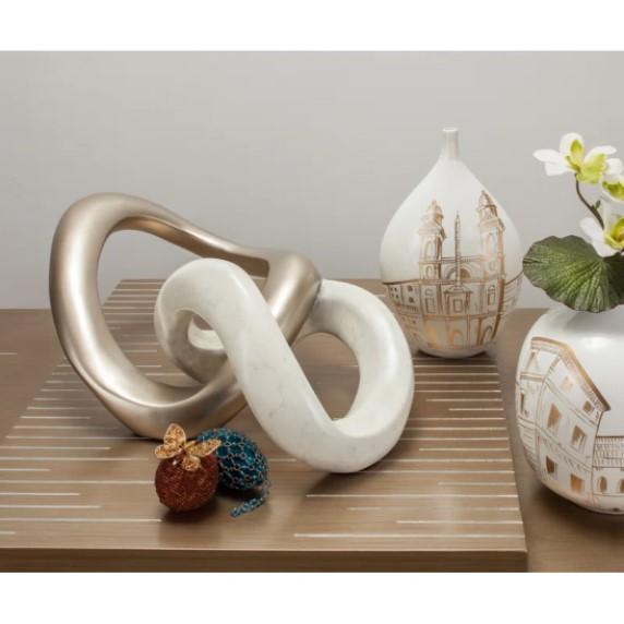 Home Decor - Artmax Sculpture, Botanical Mirror Wall Decor, Abele Floor Lamp - MSRP $6,344