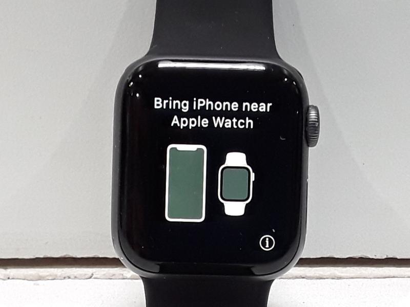 Apple Watch Series 4, 40mm, Black - MSRP $399