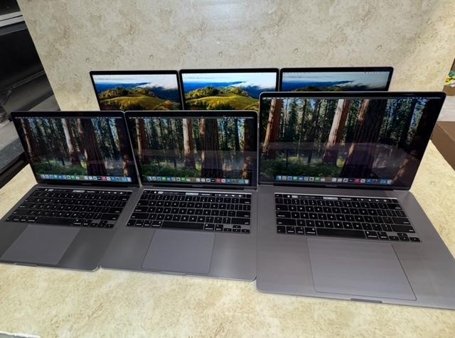 APPLE MACBOOK PRO"S & AIR"S ( REFURBISHED) EST MSRP $ 14,494
