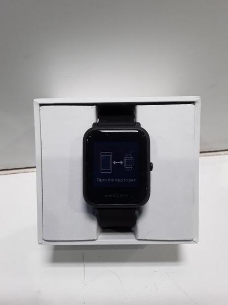Amazfit A1608B Bip Smartwatch (Black Onyx) - MSRP $89