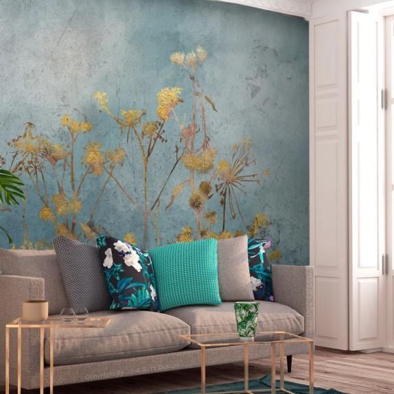 Home Decor - Rayhona Wall Mural, Ornelas Electric Fireplace Insert, Muscato Ceiing Light - MSRP $2,893