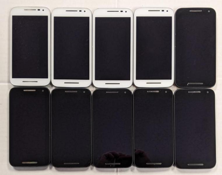 Motorola Moto G 3rd Gen Mixed Carriers, 76 Units, Refurb, MSRP $13,680