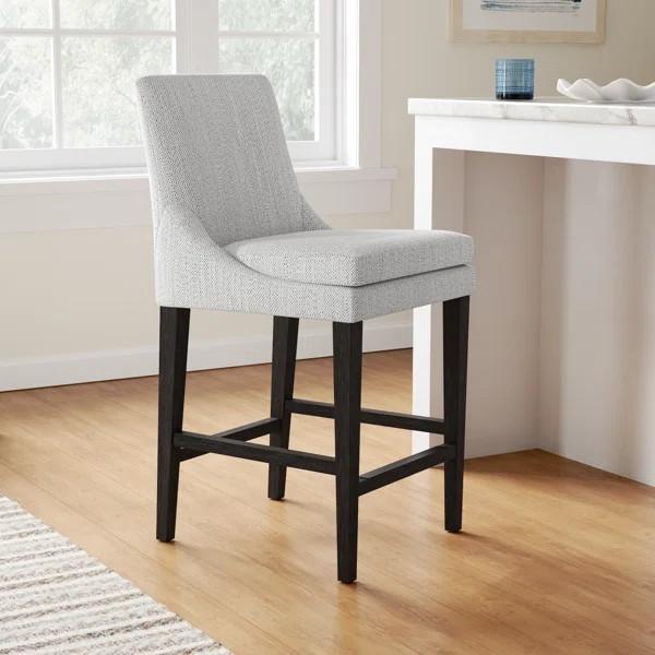 Furniture - Niara Upholstered Barstool, Kody Vegan Leather Barstool, Lamagno Counter Stool - MSRP $4,086