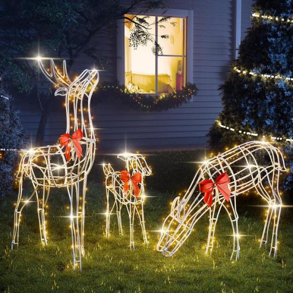 Lawn & Garden - FLYVOLE Light Up Reindeer, PowerFlow Garden Hoses, LOHASV9 Patio Misters, Plant Covers - MSRP $17,702