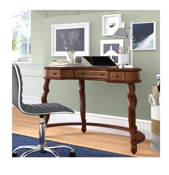 TRUCKLOAD - Housewares - Gowanda Curved Executive Desk, Casablanca 6-Drawer Dresser, 63'' Console Table - MSRP $101,715