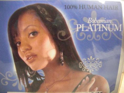 Lot of 100% Human Hair, Bohemian New Wigs, 18" Silky, 14" Yaki Remy