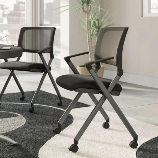 Home - Symple Stuff Hathcock Fabric Padded Office Folding Chairs, Modern Chest Of Drawers Earles - MSRP $5,910