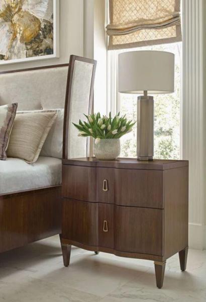 Home - Lark Manor Richfield Nightstand, 39" Glass Pane for Built-In Electric Firebox - MSRP $6,373