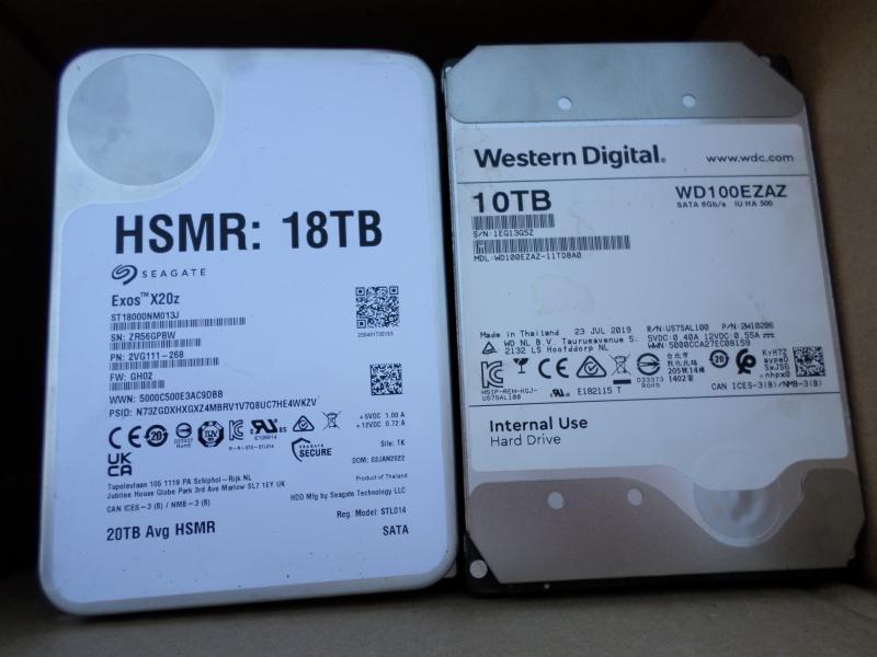 10 Seagate, Western Digital & other brand Hard Drives & Donation