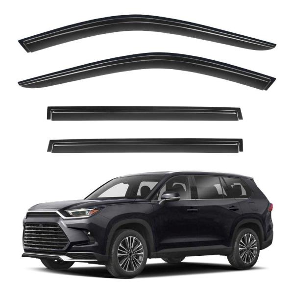 TECHPICCO Tape-On Rain Guards for Grand Highlander - MSRP $47