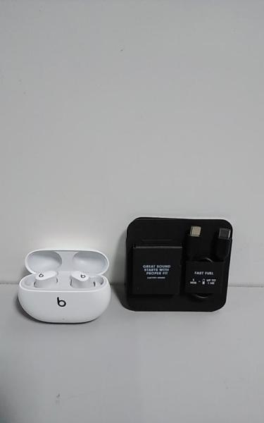 Apple Beats by Dre - Beats Studio Buds Wireless Noise Cancelling Earbuds, White - MSRP $149