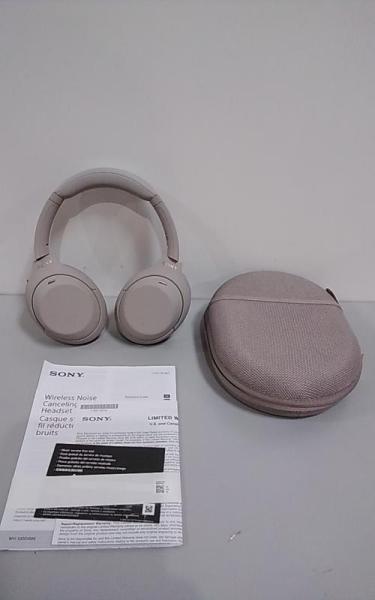 Sony WH-1000XM4 Wireless Noise Canceling Overhead Headphones with Mic, Silver - MSRP $348