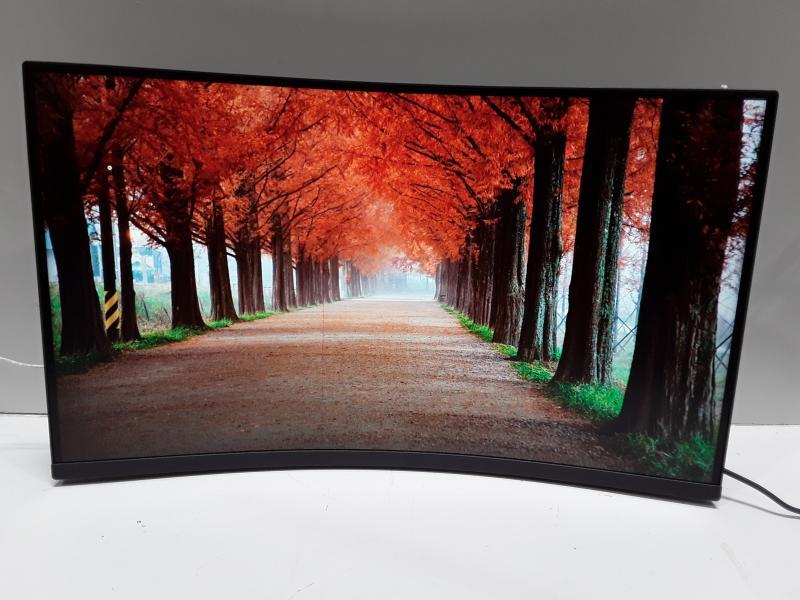 LG 27GS60QC-B Ultragear Curved Gaming Monitor 27-Inch, Black - MSRP $206