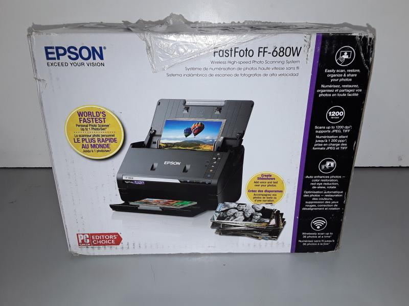 Epson Fastfoto FF-680 Scanner - MSRP $599