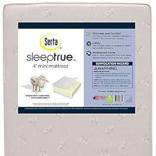 Furniture - Delta Children Serta SleepTrue Mini Crib Mattress, ZINUS Van 16 Inch Metal Platform Bed - MSRP $1,150