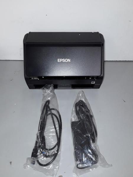A Grade - EPSON WorkForce ES-400 II B11B261201 Sheet-fed, 1-pass Duplex Color Scanner Document Scanner - MSRP $433
