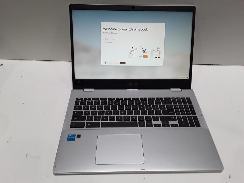 ASUS Chromebook CX1, 15.6" FHD NanoEdge Display, Intel N4500 Processor, 64GB Storage, 8GB RAM - MSRP $249