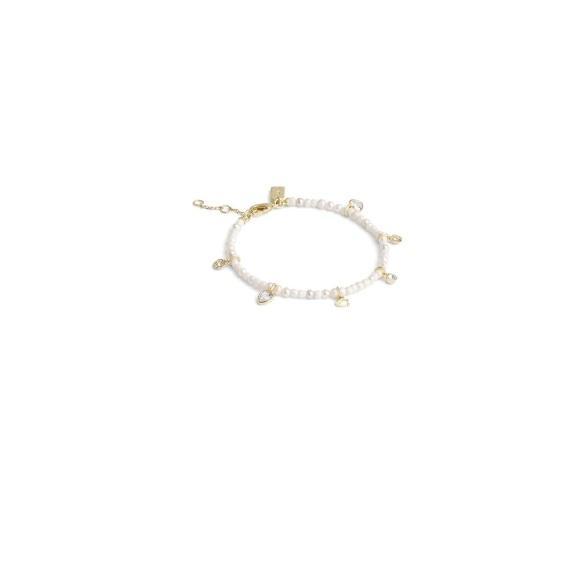 Jewelry - COACH Signature Charm Pearl Bracelet, Signature C Hinged Bangle Bracelet, Kate Spade - Original MSRP $2,210