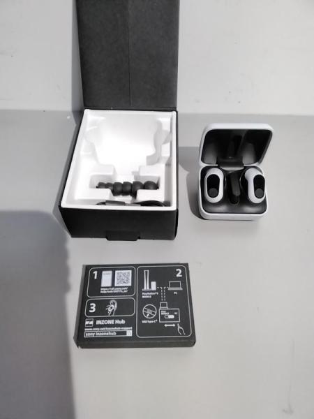 Sony INZONE White Wireless Noise Canceling Gaming Earbuds - MSRP $194