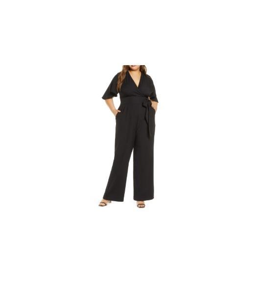 Apparel - Kiyonna Plus Size Charisma Crepe Jumpsuit, Vuori, Splendid, Good American, Free People - Original MSRP $2,236