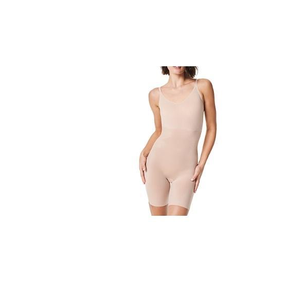 Apparel - SPANX Thinstincts Mid-Thigh Bodysuit, Free People Travis Polo, Natori, Nike, SKIMS - Original MSRP $1,586