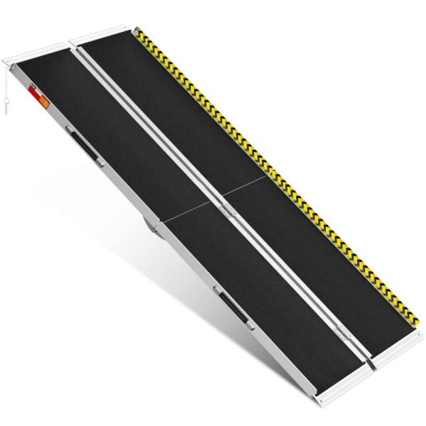 Home Improvement - VNN Portable Wheelchair Ramp 7FT, 4-Pack 15" Outdoor LED Wall Light - MSRP $2,875