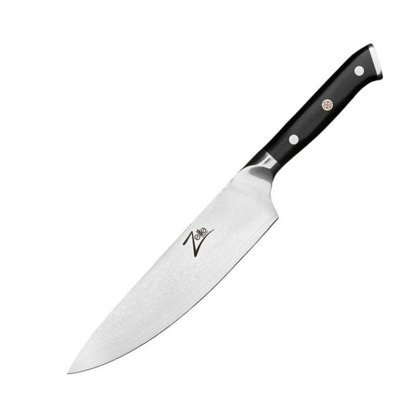 Kitchen - Zelite 8" Pro Damascus Chef Knife, Neoflam FIKA Nonstick 6" Rectangle Tamagoyaki Egg Roll Pan - MSRP $7,885