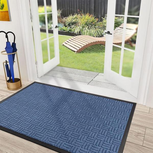 Furniture - Mibao Front Door Mat, Hsscblet 5 Tiers Metal Shoe Rack - MSRP $8,937