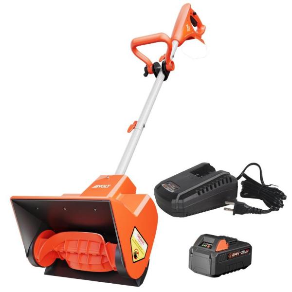 Lawn & Garden - AIVOLT 24V 11" x 7" Electric Snow Shovel, Fierywater 40" Fire Pit Tools Poker and Tongs - MSRP $6,264