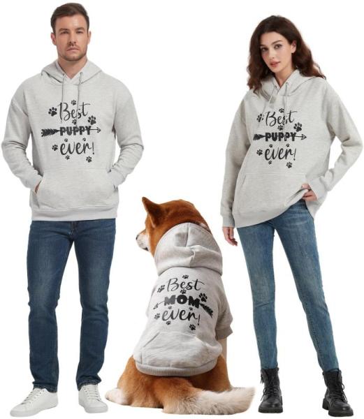 Pet - Spajoy Premium Matching Owner & Dog Hoodies (Sold Separately), bixie 4pk Breathable Dog Shoes 2.0 - MSRP $8,338