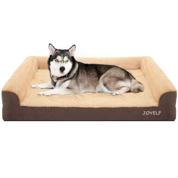 Pet - JOYELF 43"x32"x8" Orthopedic Dog Bed for XL Dogs, Grandma Mae's Country Naturals Grain Dry Dog Food - MSRP $1,677