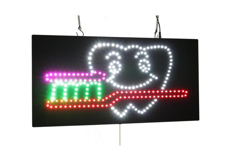 Office Product - Topking LED Dental Tooth Brush Sign, Topking LED Pro Sign - MSRP $2,145