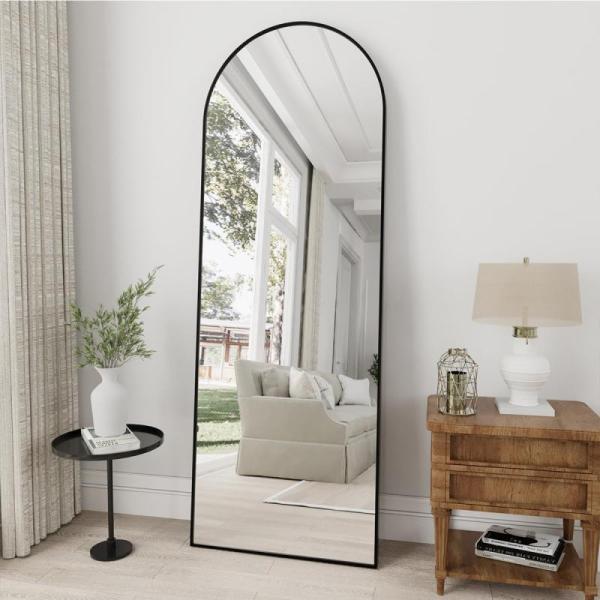 Home - Dewfig Full Length Mirror, Paxnox Picture Frames, Deco Window Curtain Rod - MSRP $6,998